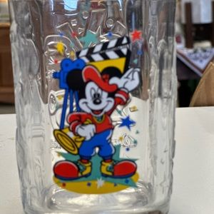 Walt Disney World 2000 Celebration Disney Studios McDonalds Mickey Mouse Glass